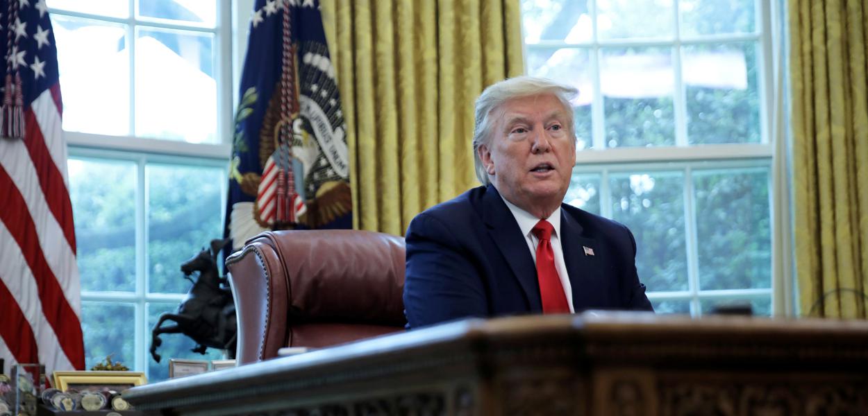 Donald Trump, presidente dos EUA (Foto: REUTERS/Carlos Barria) Donald Trump, presidente dos EUA