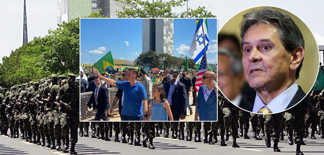 Exército, Jair Bolsonaro e Roberto Jefferson (Foto: ABr) www.brasil247.com - Exército, Jair Bolsonaro e Roberto Jefferson