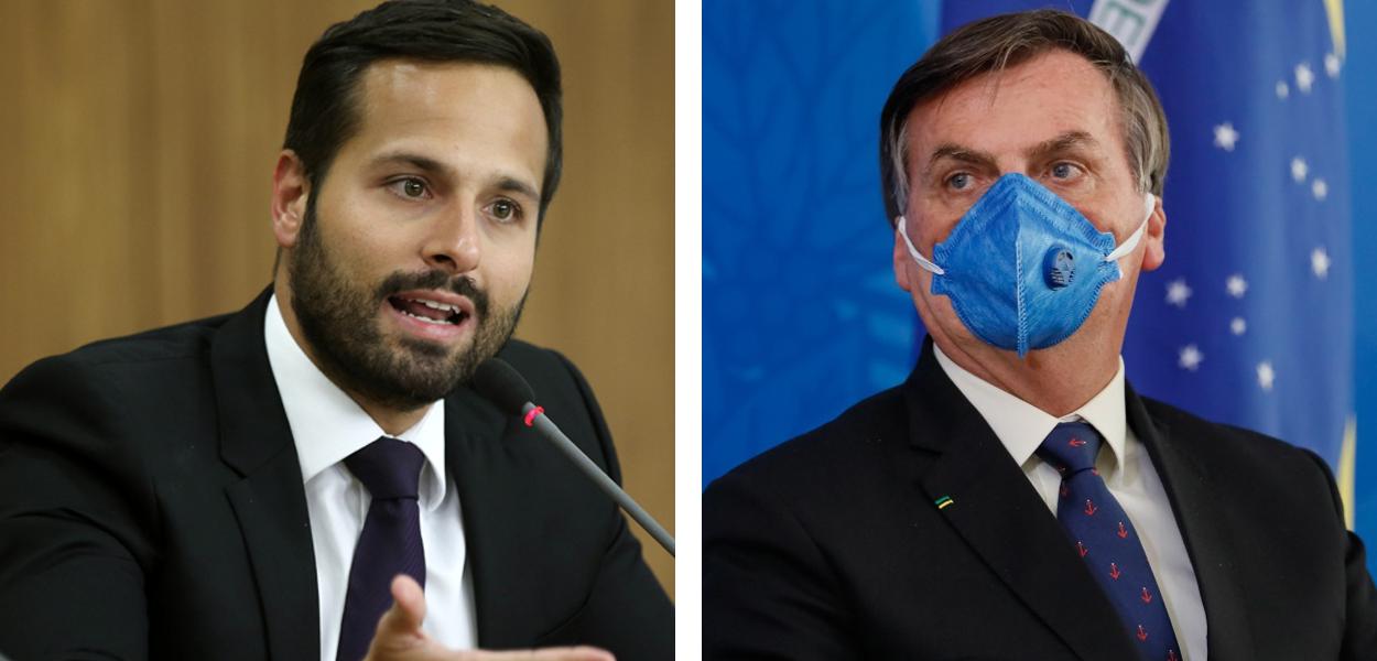 Marcelo Calero e Jair Bolsonaro (Foto: Agência Brasil) Marcelo Calero e Jair Bolsonaro