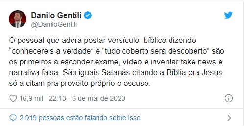 Danilo Gentilli tuite