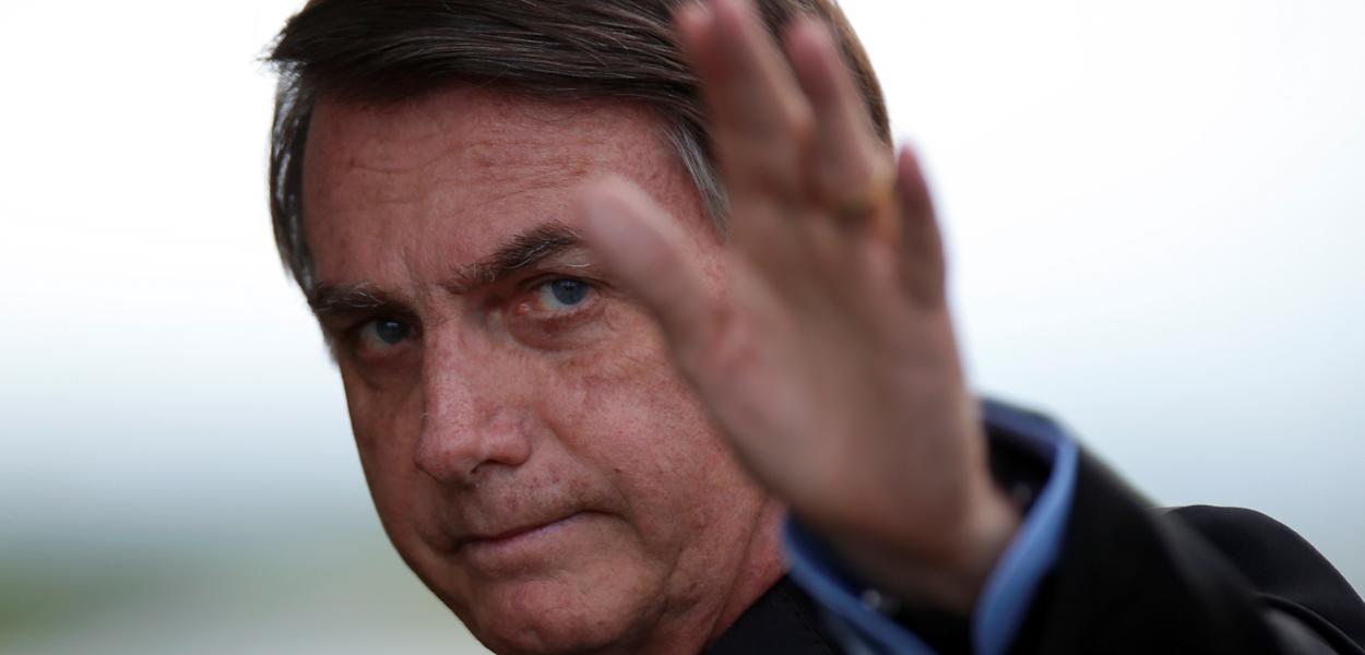 Presidente Jair Bolsonaro em Brasília 08/05/2020