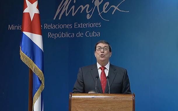 Chanceler cubano Bruno Rodríguez (Foto: Prensa Latina) Chanceler cubano Bruno Rodríguez