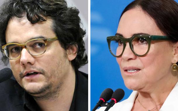 Wagner Moura e Regina Duarte (Foto: Agência Brasil) Wagner Moura e Regina Duarte
