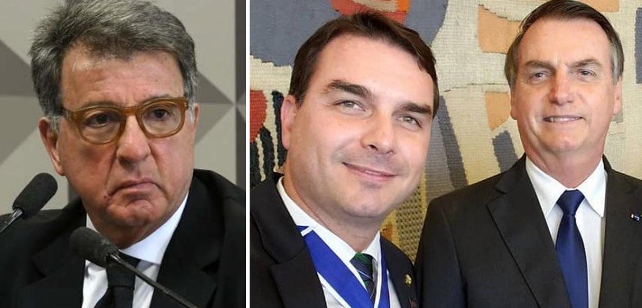 Paulo Marinho, Flávio Bolsonaro e Jair Bolsonaro (Foto: ABr | Reprodução/Instagram) Paulo Marinho, Flávio Bolsonaro e Jair Bolsonaro
