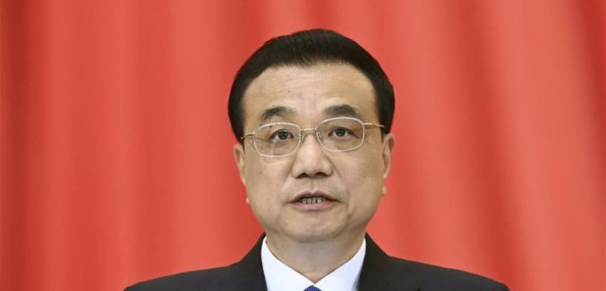 Li Keqiang, primeiro-ministro da China (Foto: Xinhua) Li Keqiang, primeiro-ministro da China