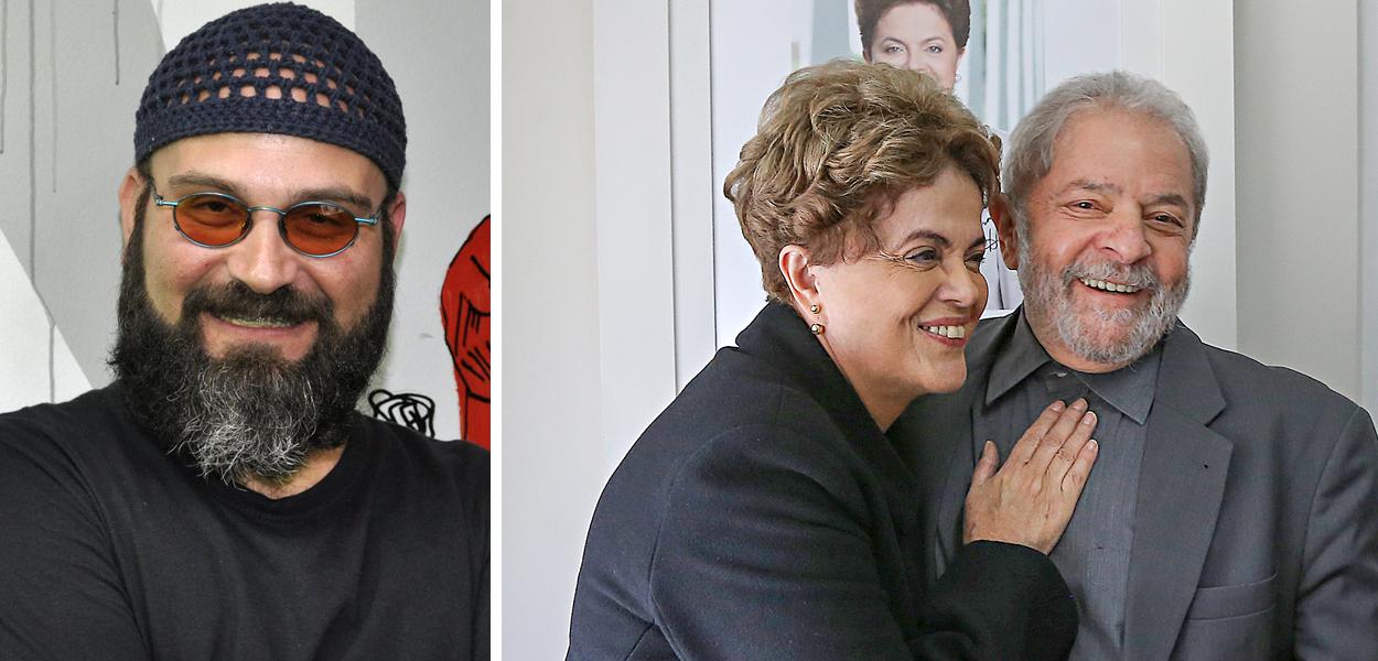 Gustavo Conde, Dilma Rousseff e Lula (Foto: Brasil247 | Stuckert) Gustavo Conde, Dilma Rousseff e Lula