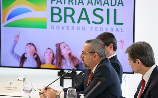 Abraham Weintraub na reunião ministerial de 22 de abril abril (Foto: Marcos Corrêa/PR) Abraham Weintraub na reunião ministerial de 22 de abril abril