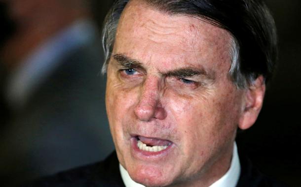 Presidente Jair Bolsonaro no Palácio da Alvorada 22/05/2020 (Foto: REUTERS/Adriano Machado) Presidente Jair Bolsonaro no Palácio da Alvorada 22/05/2020