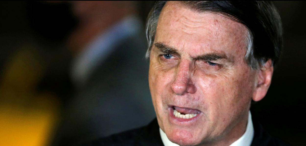 Presidente Jair Bolsonaro no Palácio da Alvorada 22/05/2020 (Foto: REUTERS/Adriano Machado) Presidente Jair Bolsonaro no Palácio da Alvorada 22/05/2020