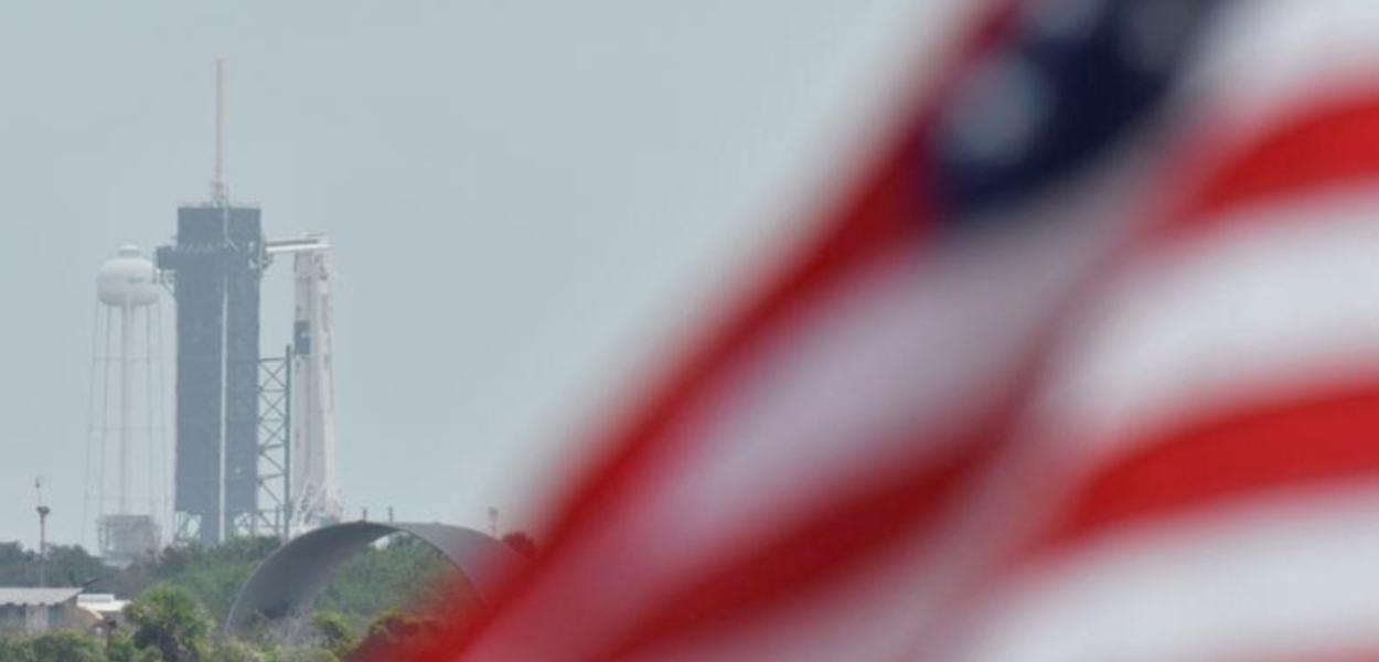 Foguete dos Estados Unidos (Foto: REUTERS/Steve Nesius) Foguete dos Estados Unidos