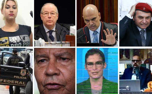 Governo e imprensa (Foto: Reprodução) Governo e imprensa