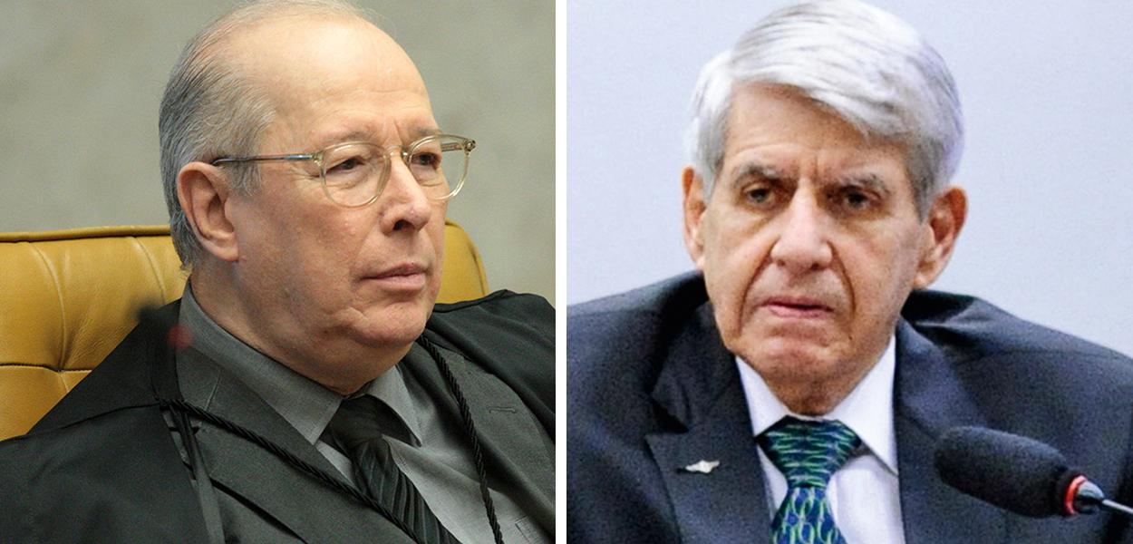 Celso de Mello e Augusto Heleno (Foto: ABr) Celso de Mello e Augusto Heleno
