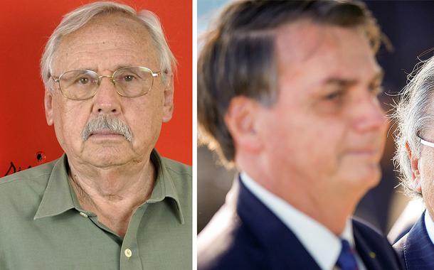 Economista Ladislau Dowbor, Bolsonaro e Paulo Guedes (Foto: Brasil 247 | Divulgação) Economista Ladislau Dowbor, Bolsonaro e Paulo Guedes