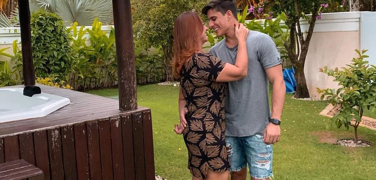 Nadine Gonçalves e Tiago Ramos (Foto: Reprodução/Instagram) Nadine Gonçalves e Tiago Ramos