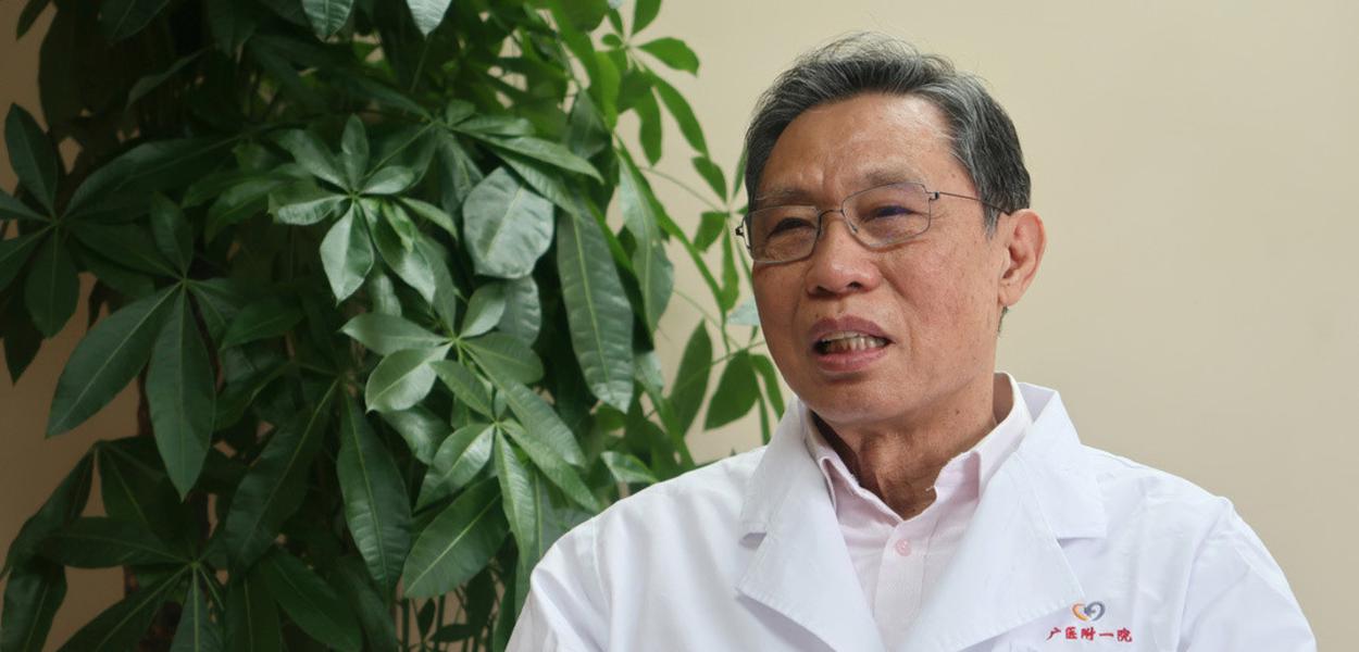 O epidemiologista chinês Zhong Nanshan (Foto: Thomas Suen/Reuters) O epidemiologista chinês Zhong Nanshan