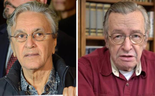 Caetano Veloso / Olavo de Carvalho (Foto: Divulgação) Caetano Veloso / Olavo de Carvalho