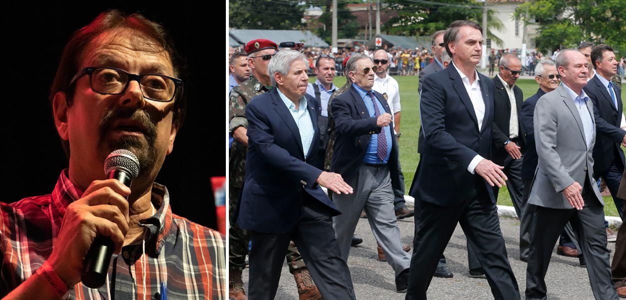 Florestan Fernandes Jr., Augusto Heleno, Jair Bolsonaro e Fernando Azevedo (Foto: brasil 247 | ABr) Florestan Fernandes Jr., Augusto Heleno, Jair Bolsonaro e Fernando Azevedo