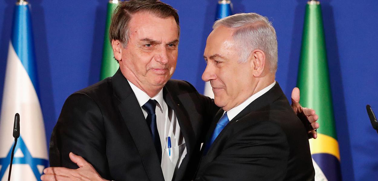 Jair Bolsonaro e Benjamin Netanyahu (Foto: Alan Santos - PR) Jair Bolsonaro e Benjamin Netanyahu