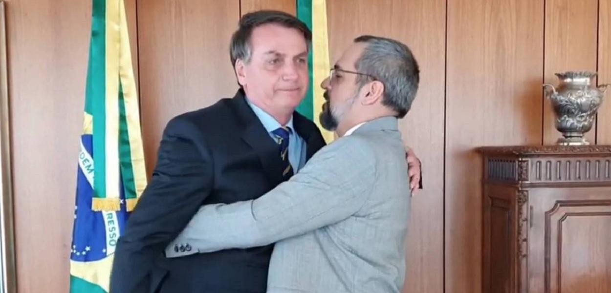 Bolsonaro e Weintraub (Foto: Reprodução) Bolsonaro e Weintraub