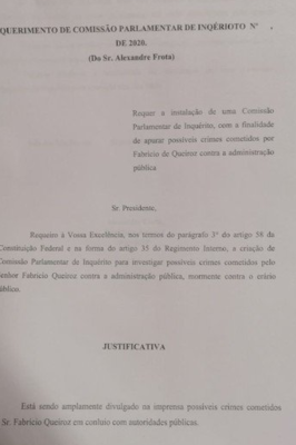 Requerimento-CPI-Queiroz-Frota