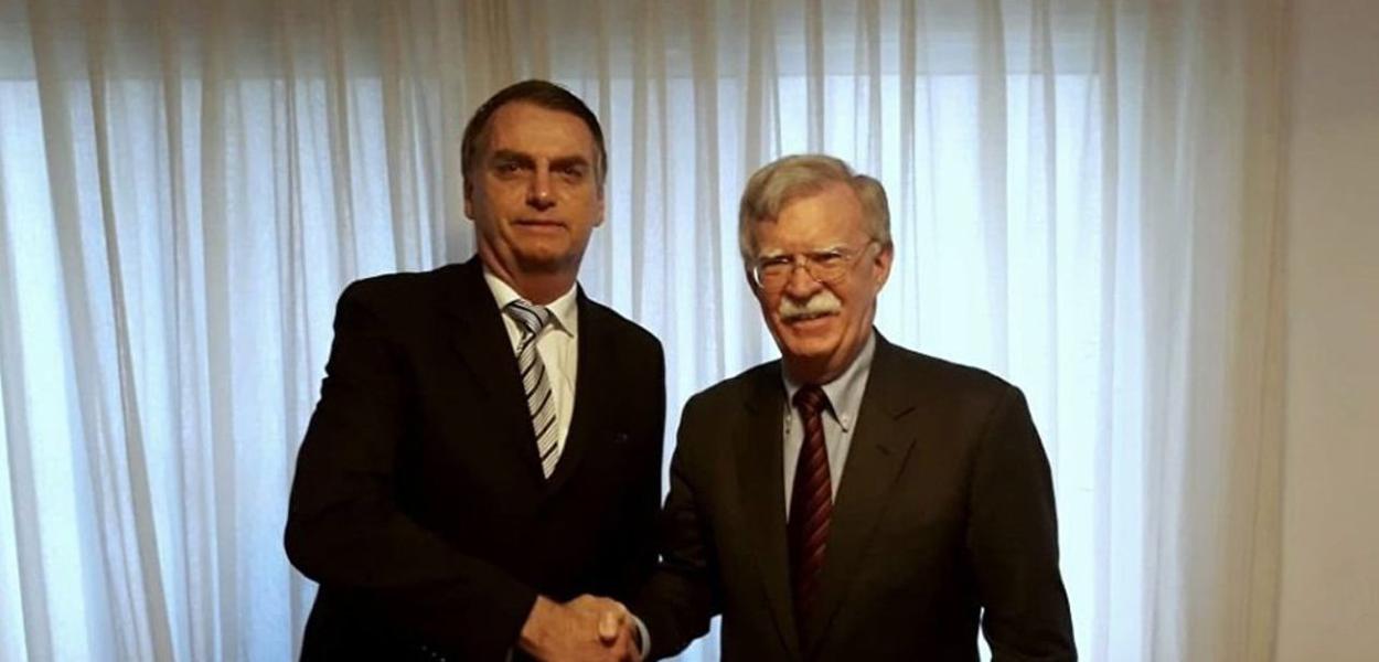 Bolsonaro e Bolton (Foto: Sputnik) Bolsonaro e Bolton