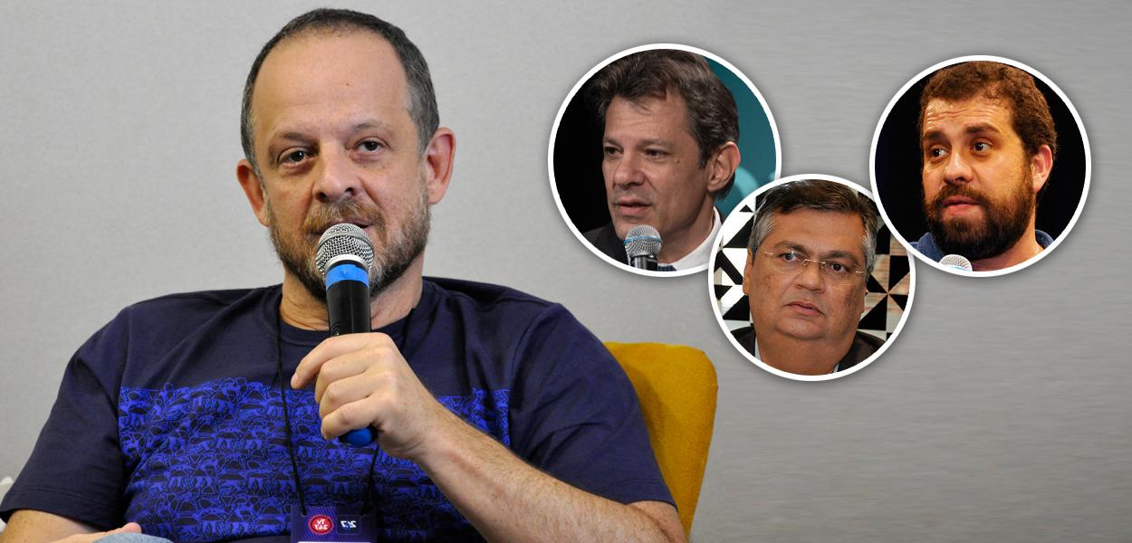 Breno Altman, Fernando Haddad, Flávio Dino e Guilherme Boulos (Foto: Felipe L. Gonçalves/Brasil247 | Mathieu Delmestre) Breno Altman, Fernando Haddad, Flávio Dino e Guilherme Boulos
