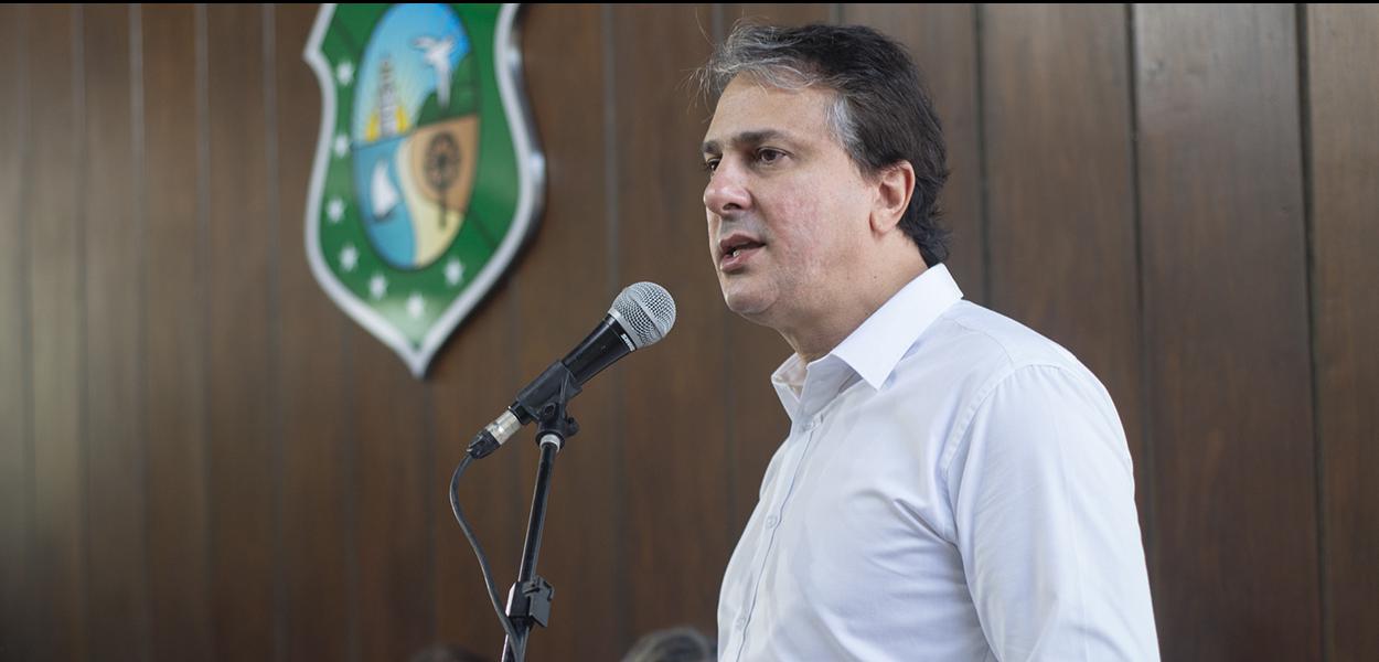 Camilo Santana (Foto: THIARA MONTEFUSCO/ GOVERNO DO CEAAÁ) Camilo Santana