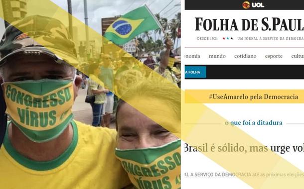 Folha e o amarelo (Foto: Reprodução) Folha e o amarelo