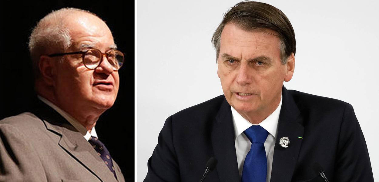 Elio Gaspari e Jair Bolsonaro Elio Gaspari e Jair Bolsonaro