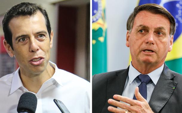 Renato Feder e Jair Bolsonaro (Foto: Geraldo Bubniak/ANPr | Isac Nóbrega/PR) Renato Feder e Jair Bolsonaro
