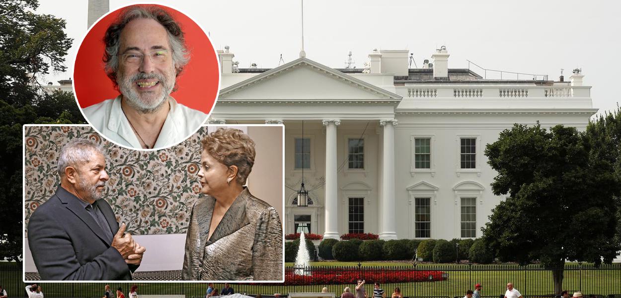Pepe Escobar, Lula e Dilma Rousseff (Foto: Brasil247 | Stuckert | Reuters) Pepe Escobar, Lula e Dilma Rousseff