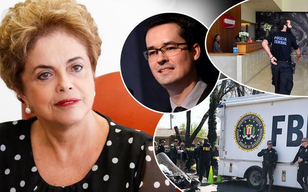 Dilma Rousseff, Deltan Dallagnol, Lava Jato e FBI (Foto: Stuckert | Agência Brasil | Reuters) Dilma Rousseff, Deltan Dallagnol, Lava Jato e FBI