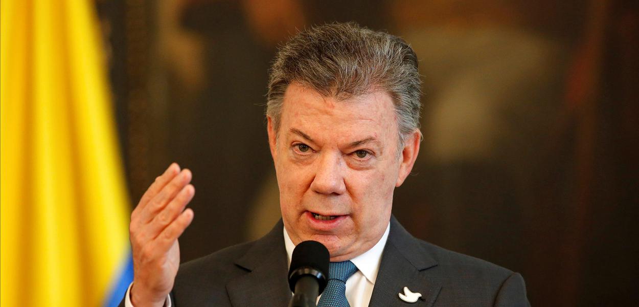 Juan Manuel Santos (Foto: Jaime Saldarriaga/Reuters) Juan Manuel Santos