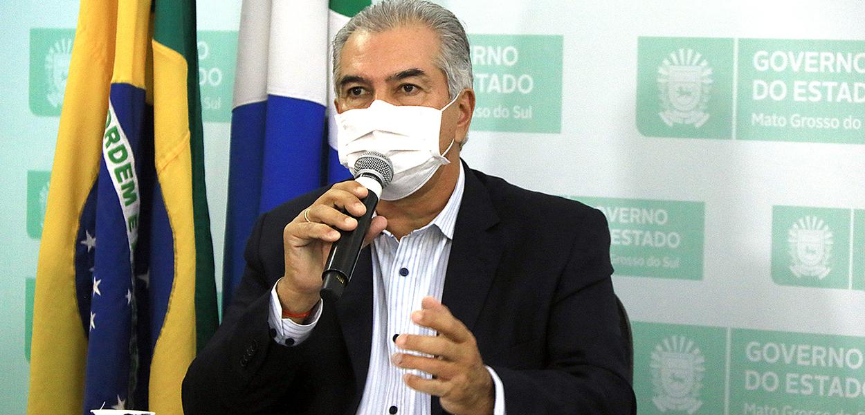 Reinaldo Azambuja (Foto: Secom Gov MS) Reinaldo Azambuja