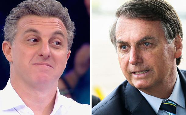 Luciano Huck e Jair Bolsonaro (Foto: Divulgação | Abr) Luciano Huck e Jair Bolsonaro