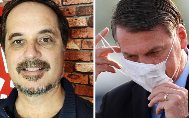 Rodrigo Vianna e Jair Bolsonaro (Foto: Brasil247 | Reuters) Rodrigo Vianna e Jair Bolsonaro