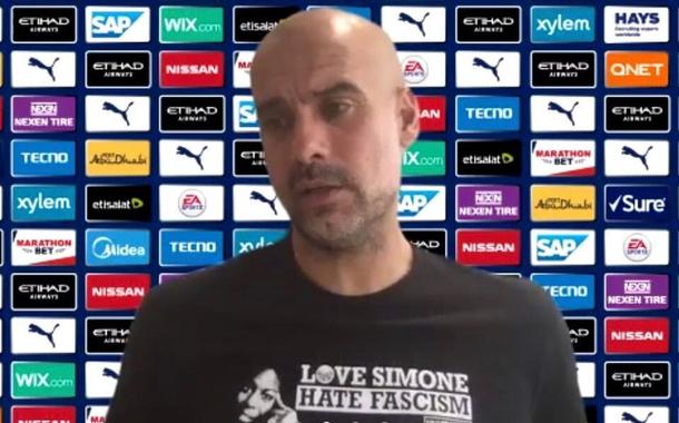 Pep Guardiola (Foto: Reprodução/Twitter) Pep Guardiola