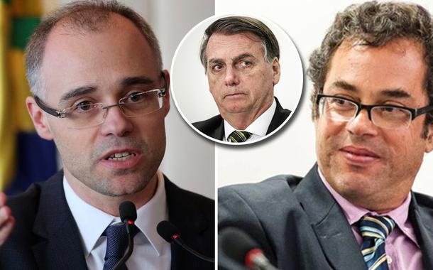 André Mendonça, Jair Bolsonaro e Hélio Schwartsman (Foto: Divulgação) André Mendonça, Jair Bolsonaro e Hélio Schwartsman