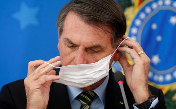 Jair Bolsonaro dizia que máscara é 'coisa de v.' (Foto: REUTERS/Adriano Machado) Jair Bolsonaro dizia que máscara é 'coisa de v.'