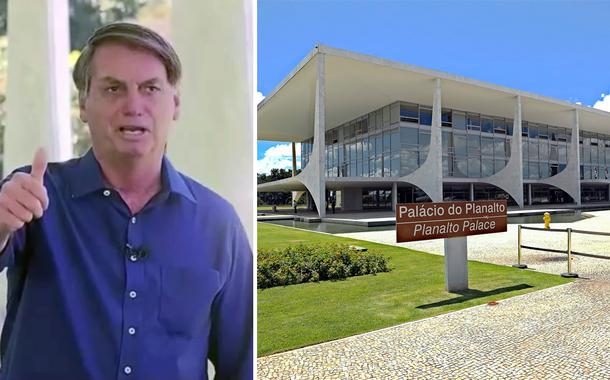 Jair Bolsonaro e Palácio do Planalto (Foto: Reprodução | Pedro França/Agência Senado) Jair Bolsonaro e Palácio do Planalto
