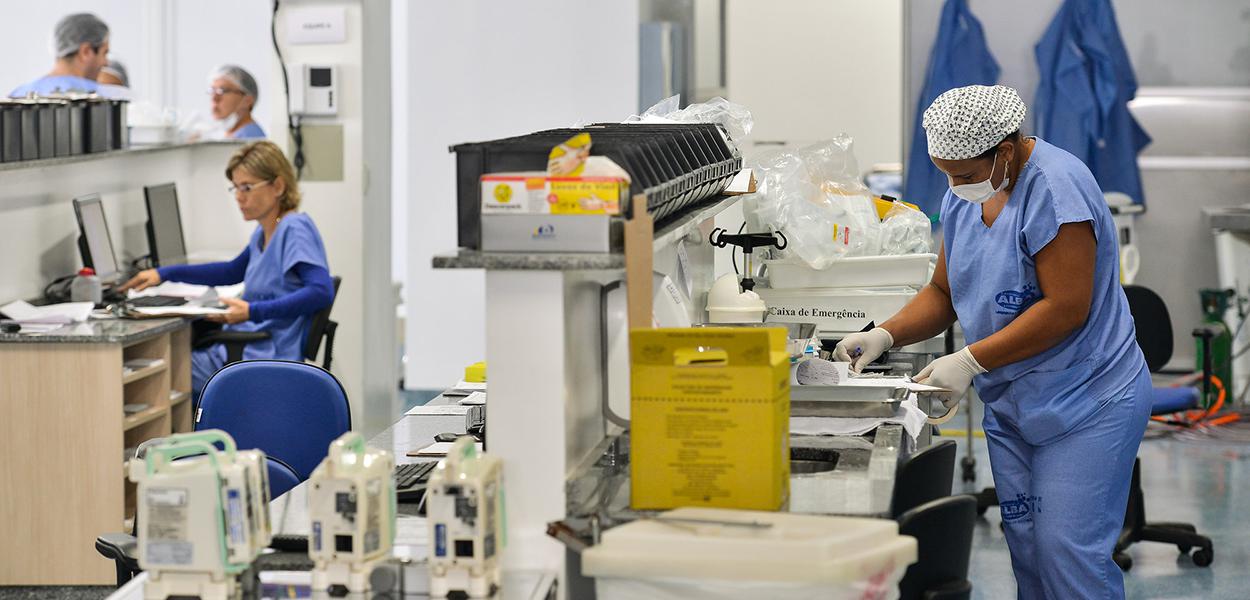 UTI - Hospital Regional de Rondonópolis, MT. (Foto: Lucas Ninno/GCOM) UTI - Hospital Regional de Rondonópolis, MT.