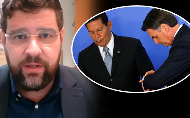 Marcelo Uchôa, Hamilton Mourão e Jair Bolsonaro (Foto: Reprodução | Reuters) Marcelo Uchôa, Hamilton Mourão e Jair Bolsonaro