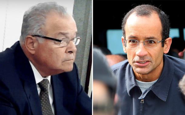 Emílio e Marcelo Odebrecht (Foto: Reprodução | REUTERS/Rodolfo Burher) Emílio e Marcelo Odebrecht