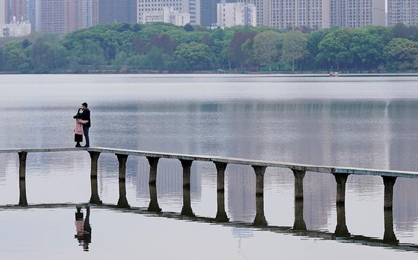 Vista da cidade de Wuhan (Foto: REUTERS/Aly Song) Vista da cidade de Wuhan