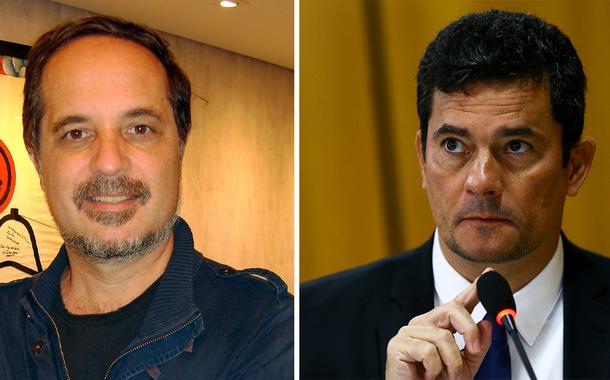 Rodrigo Vianna e Sergio Moro (Foto: Brasil247 | Marcelo Camargo/Agência Brasil) Rodrigo Vianna e Sergio Moro