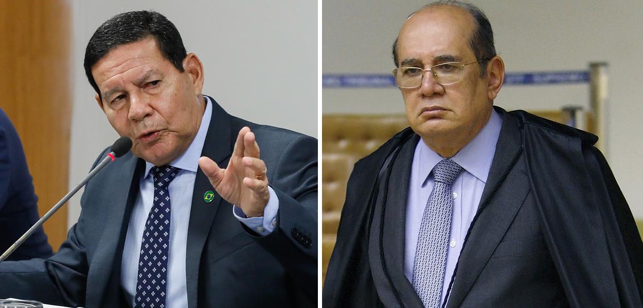 “Se tiver grandeza moral ele tem que se retratar", diz Mourão sobre Gilmar Mendes “Se tiver grandeza moral ele tem que se retratar", diz Mourão sobre Gilmar Mendes