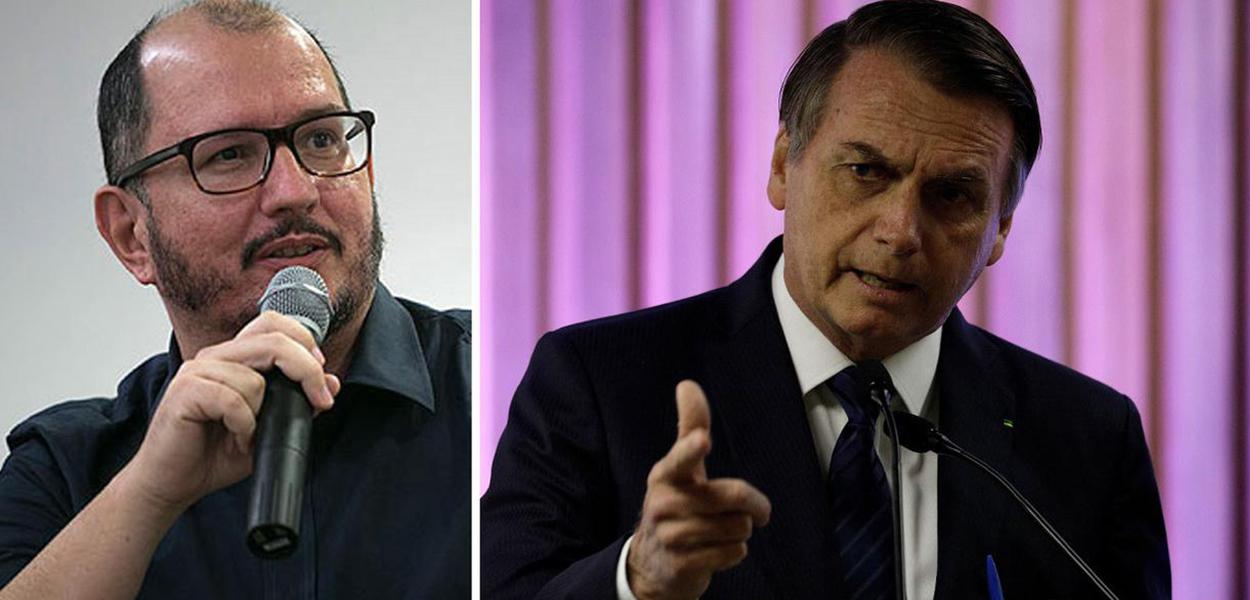 Celso Rocha de Barros e Jair Bolsonaro (Foto: Reprodução | Reuters) www.brasil247.com - Celso Rocha de Barros e Jair Bolsonaro