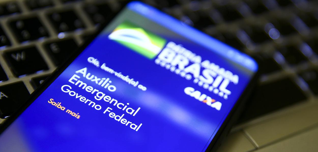 Aplicativo auxílio emergencial do Governo Federal. (Foto: Marcelo Camargo/Agência Brasil) Aplicativo auxílio emergencial do Governo Federal.