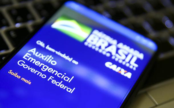 Aplicativo auxílio emergencial do Governo Federal.
