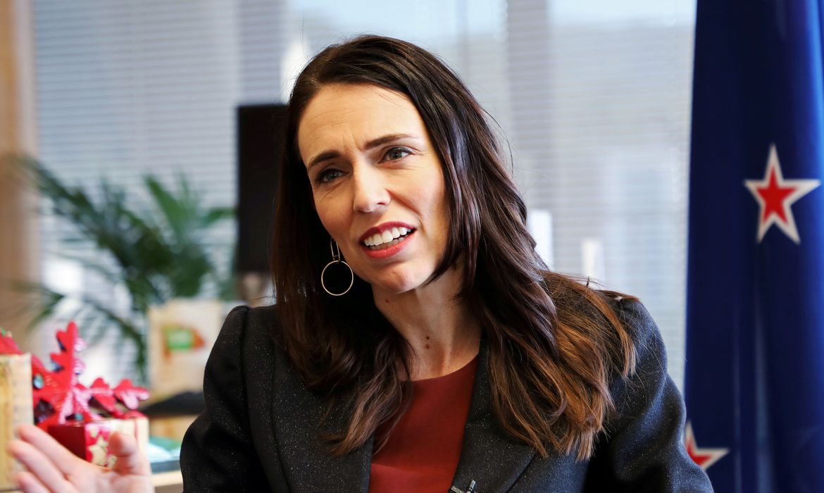 Primeira-ministra Jacinda Ardern (Foto: REUTERS) www.brasil247.com - Primeira-ministra Jacinda Ardern